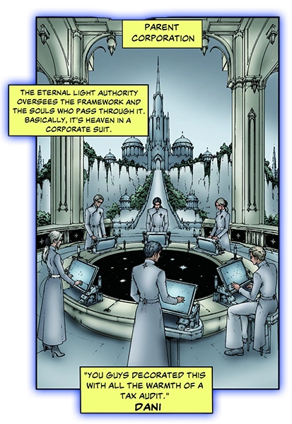 The Eternal Light Authority from "Dani Danger"